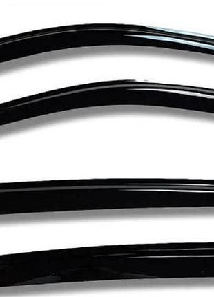 Дефлекторы окон nissan rouge t32 2014-2020 к скотч av-tuning vn11314