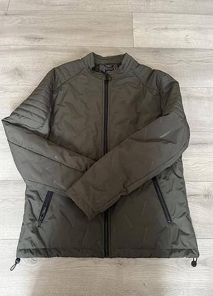 Демісезонна куртка nature (oversize), колір хакі/оливковий, розмір xxl (нова)