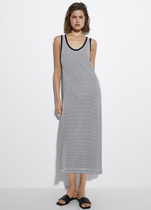 Сукня з льоном massimo dutti розмір s