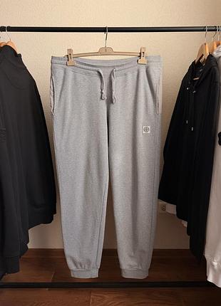 Спортивные stone island patch program jogging fleece pants grey
