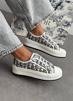 Dior b23 white grey platform premium