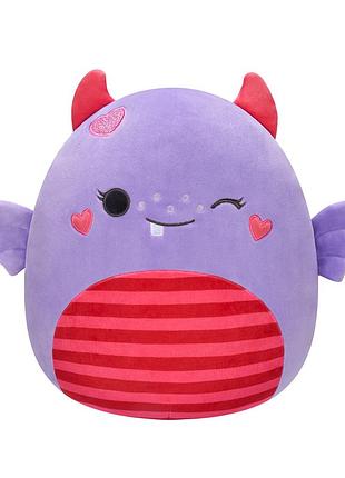 М'яка іграшка squishmallows – монстрик атватер (19 cm)