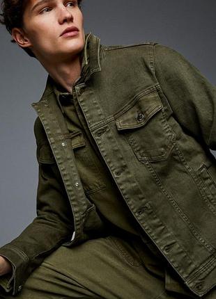 Джинсова куртка zara розмір s