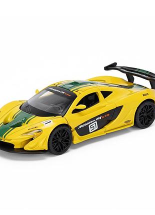 Автомодель - mclaren p1 (жовтий, 1:43)