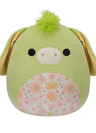 М'яка іграшка squishmallows – віслючок джуніпер (19 cm)