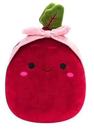 М'яка іграшка squishmallows - буряк клавдія (19 cm)