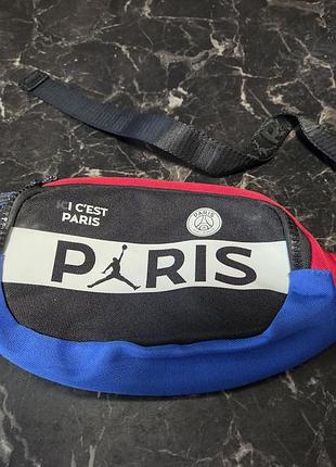 Сумка бананка  nike jordan paris
