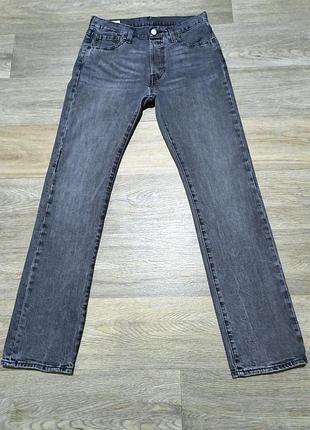 Мужские серые джинсы levis 501 , размер 29/32 .
