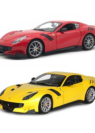 Автомодель - ferrari f12tdf (ассорти желтый, красный, 1:24)