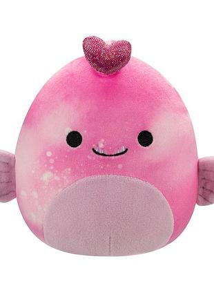 М'яка іграшка squishmallows – риба-вудильник сі (19 cm)