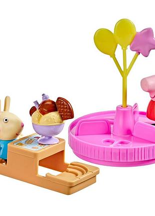 Ігровий набір peppa figurines серії моменти з пеппою – карусель і ласощі