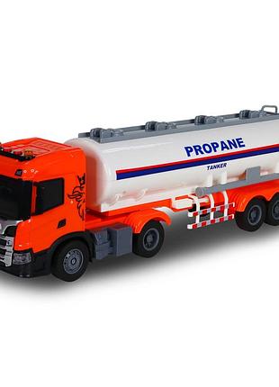 Автомодель серії large truck – автоцистерна scania (світло, звук)