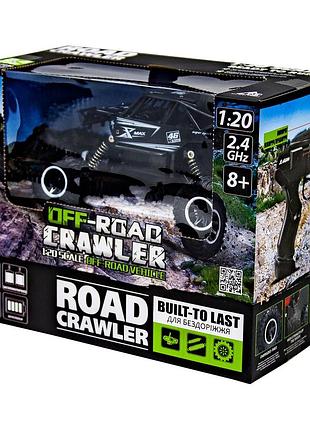 Автомобіль off-road crawler з р/к - rock sport (чорний)