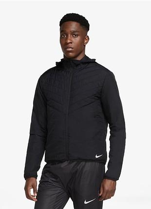 Чоловіча спортивна куртка для бігу nike aerolayer running jacket l
