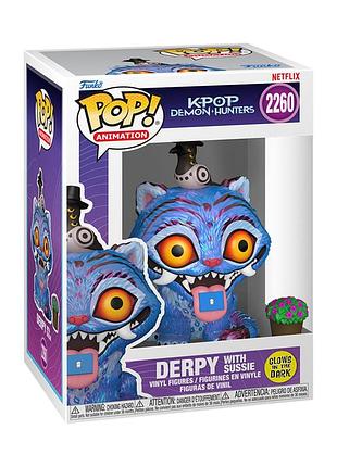 Ігрова фігурка funko pop серії кейпоп-мисливиці на демонів - тигр із сорокою та квітка (gw)