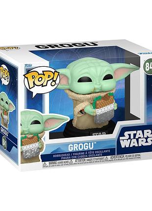 Ігрова фігурка funko pop! серії мандалорець і ґроґу - ґроґу із сендвічем