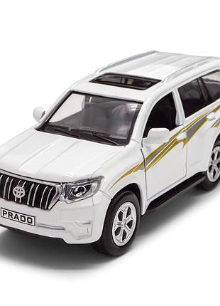 Автомодель - toyota prado (білий)