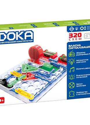 Конструктор электронный doka 320 схем