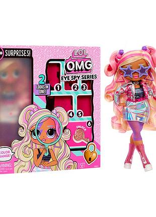 Игровой набор с куклой l.o.l. surprise! серии o.m.g. eye spy – рок-звезда