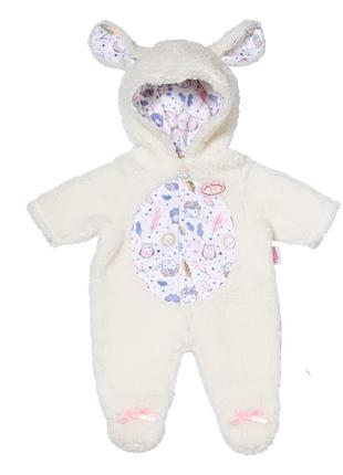 Одяг для ляльки baby born – комбінезон овечки