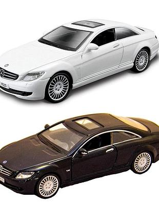 Автомодель - mercedes-benz cl-550 (ассорти белый, черный, 1:32)