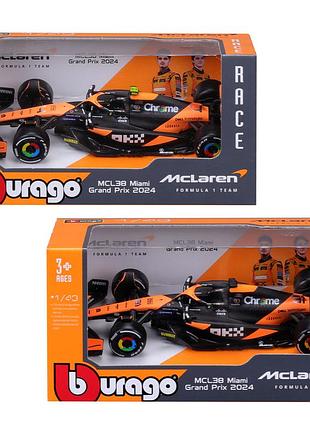 Автомодель - mclaren f1 mcl38 (2024) (1:43)