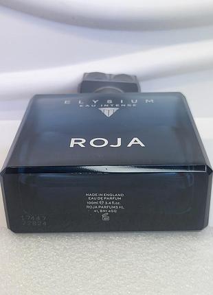 Roja parfums elysium eau intense 100 мл 7