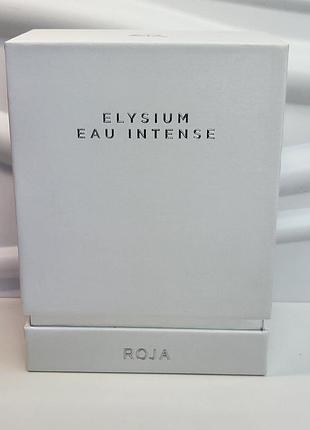 Roja parfums elysium eau intense 100 мл 4
