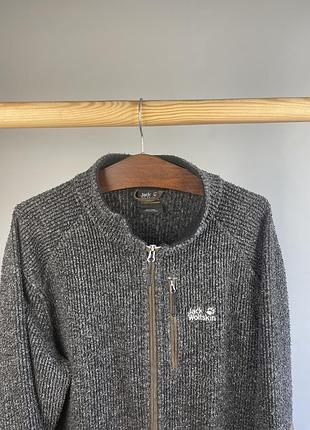 Флісовий светр jack wolfskin