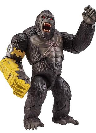 Фігурка godzilla x kong – мегапотужний удар конга (світло, звук)