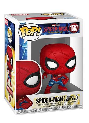 Ігрова фігурка funko pop! серії людина-павук: абсолютно новий день - людина-павук (після битви)
