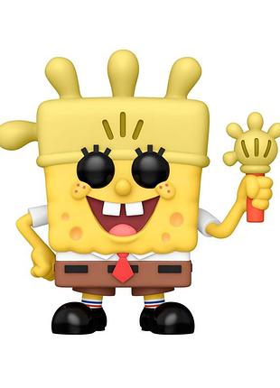 Ігрова фігурка funko pop! - губка боб з рукавичкою-ліхтариком