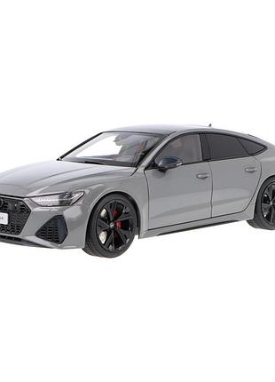 Автомодель - audi rs7 sportback (сірий, 1:24)