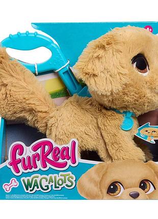 Интерактивная игрушка furreal серии wag-a-lots – золотистый ретривер