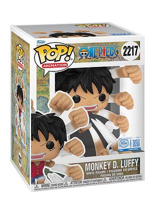 Ігрова фігурка funko pop! серії великий куш - луффі (гому гому но кулемет гатлінга)