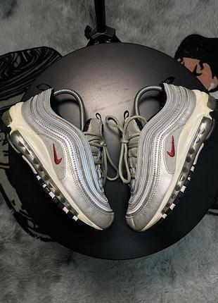 Nike air max 97 «silver bullet» жіночі, розмір 36