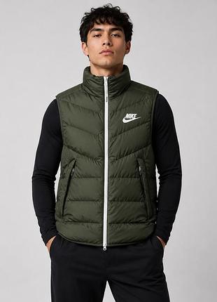 Чоловіча пухова жилетка nike sportswear down fill windrunner m
