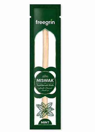 Мисвак с ароматом мяты miswak freegrin