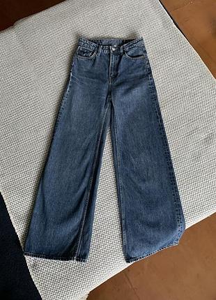 Джинси від weekday ace high wide jeans