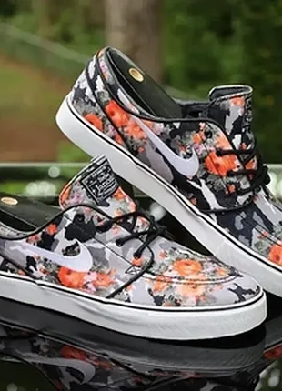 Редкие кроссовки nike sb stefan janoski «digi floral camo», оригинал, размер 47.5 (31 см)