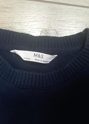 Светрик кофта m&amp;s 140р 9-10р 3