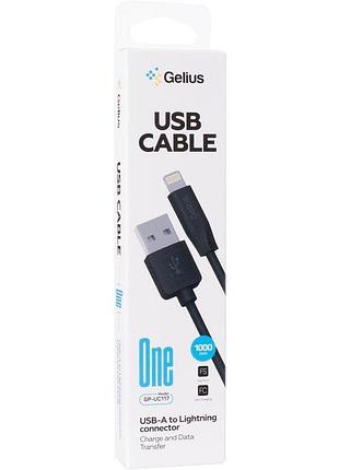 Кабель gelius usb-a to lightning (1m)