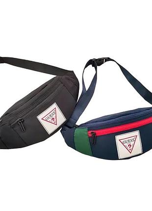 Сумка на пояс / груди guess college hip bag