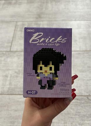 Мини-конструктор bricks саске учиха (sasuke uchiha) из аниме наруто