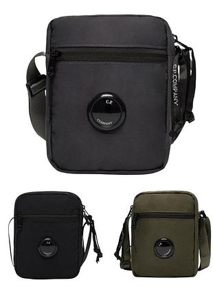 Сумка мессенджер cp company сипи компани серый