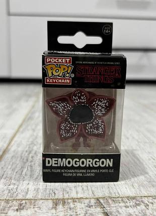 Коллекционные брелоки-минифигурки funko pocket pop! по сериалу «очень странные дела» demogorgon