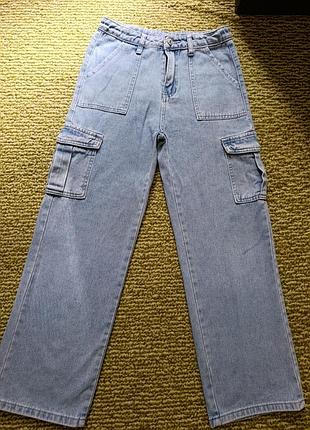 Джинси , джинси wide leg, прямі , карго, труби , палаццо