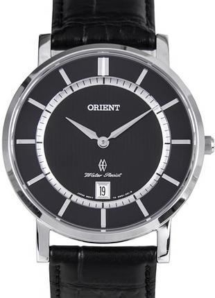 Мужские часы orient class fgw01004a0 сапфировое стекло стальной корпус водозащита 50 м чёрный циферблат