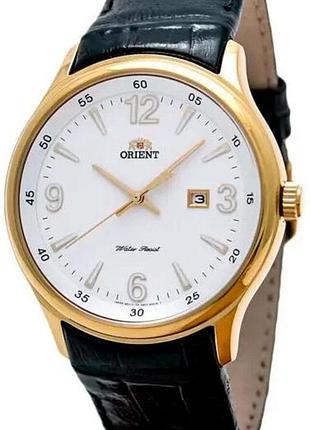 Мужские часы orient func7007w0 стальной корпус водозащита 30 м белый циферблат