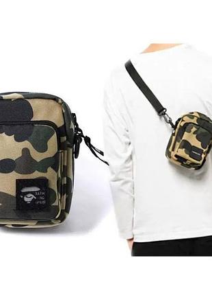 Сумка через плече bape месенджер бейп